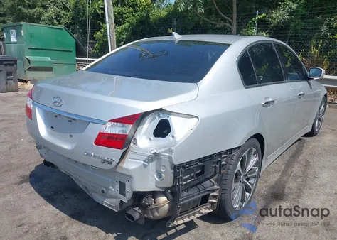 2013 Hyundai Genesis 5.0 R-Spec from USA, damaged, VIN KMHGC4DH9DU245628